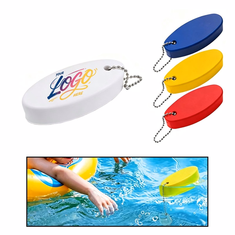 Full Color PU Foam Floating Keychain
