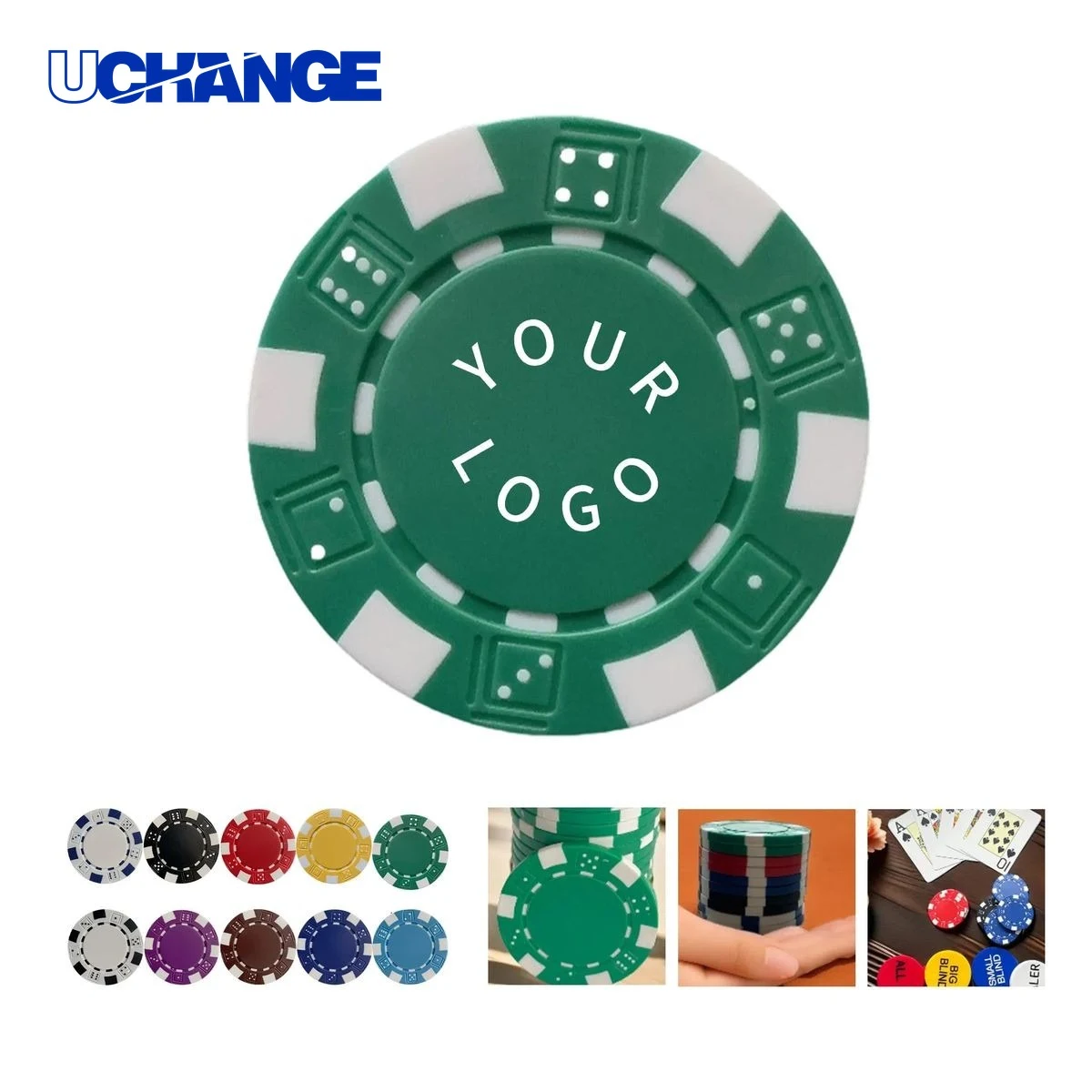 ABS Poker Chip with Metal Insert Game Chip 1