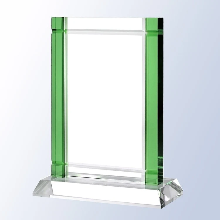 Green Deco Optical Crystal Award 1