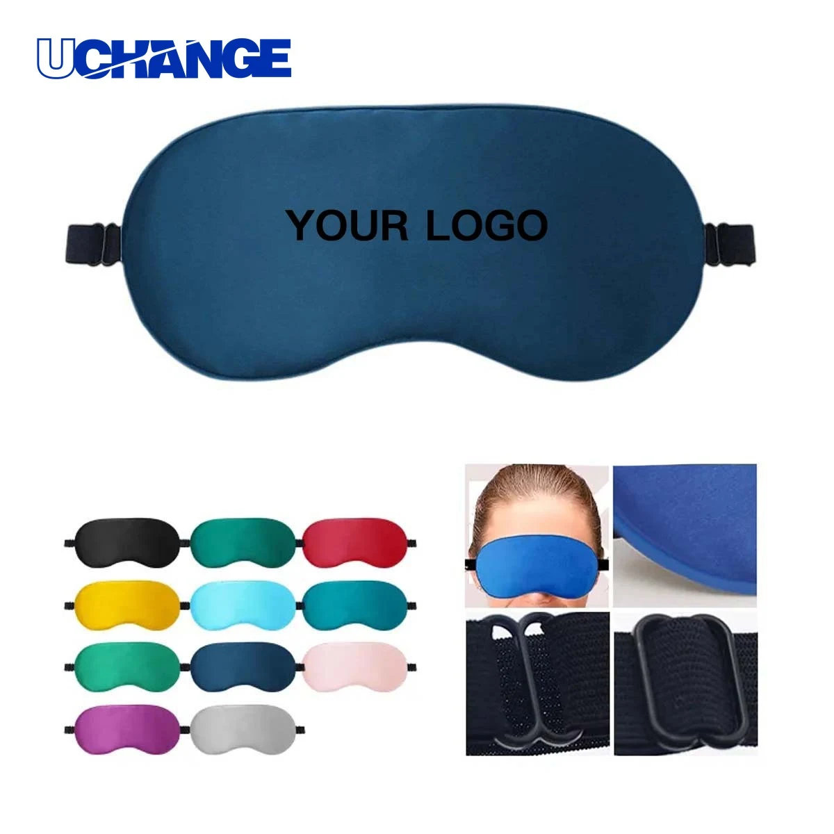 Lightweight Sleep Mask with Adjustable Strap 1