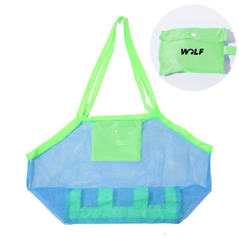 Foldable Polyester Mesh Beach Organizer 1