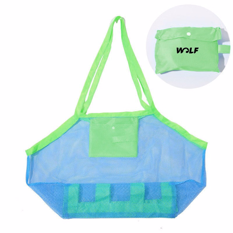 Foldable Polyester Mesh Beach Organizer