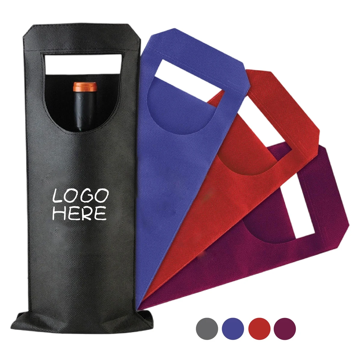 Wine Tote Bags for Single-Bottle 1
