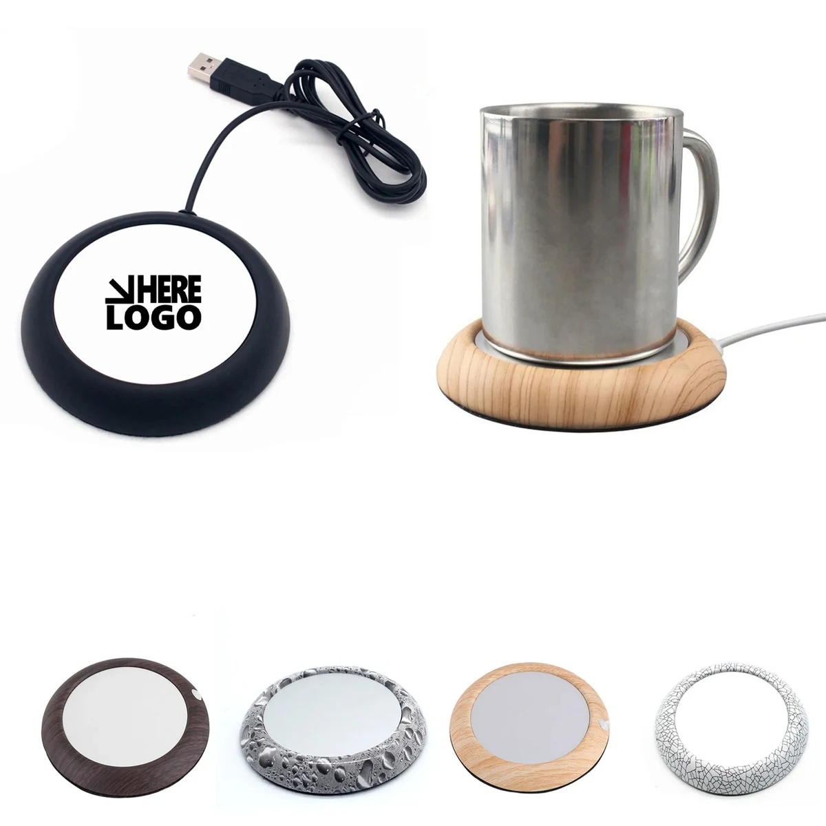 USB Constant Temperature Heating Coaster 1
