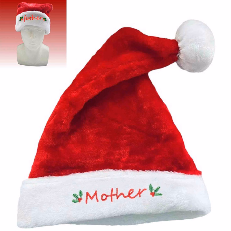 Adult Xmas Holiday Santa Hat