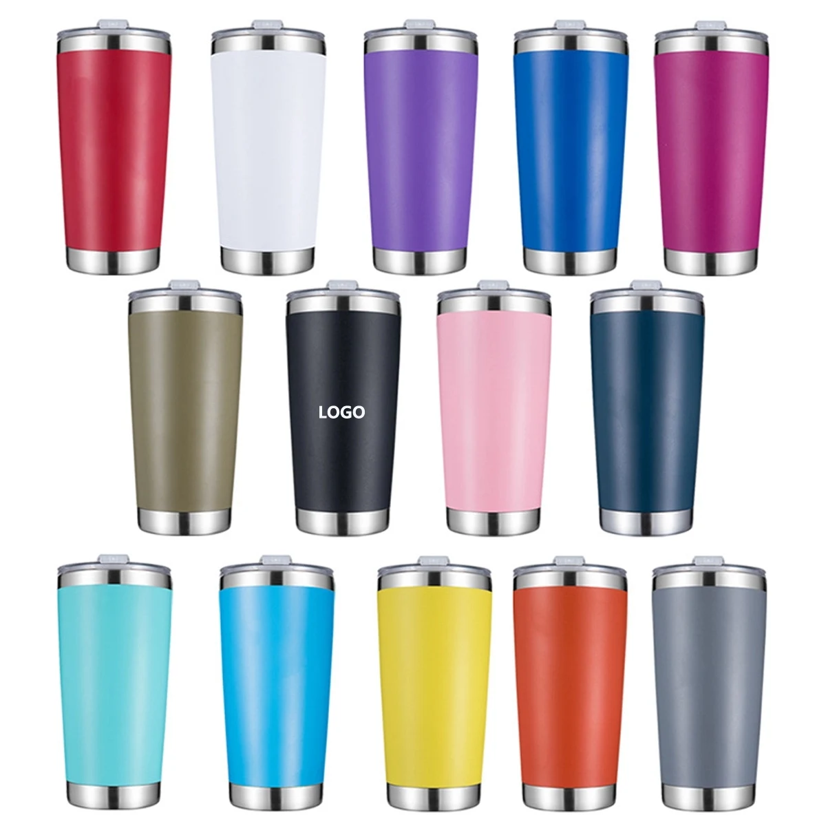 20 oz Vacuum Insulated Tumbler with Lid 1