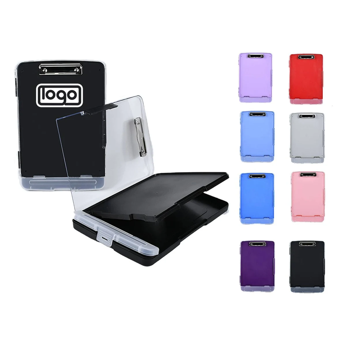 Multifunctional Clipboard Document Box with Pen Slot 1