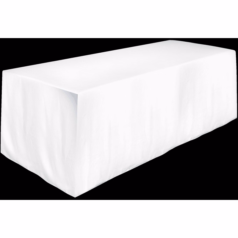 Blank Fitted 4 ft. Table Cover