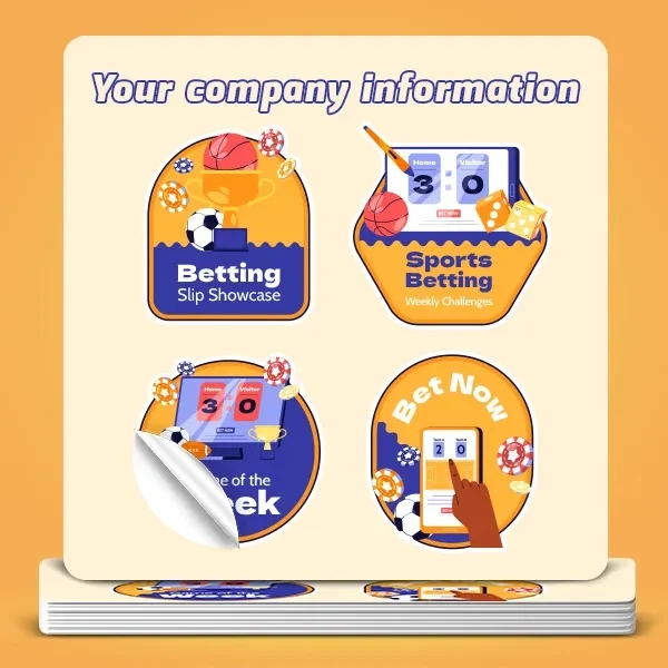 Custom Sticker Sheets (16.5"x 11.7") 1