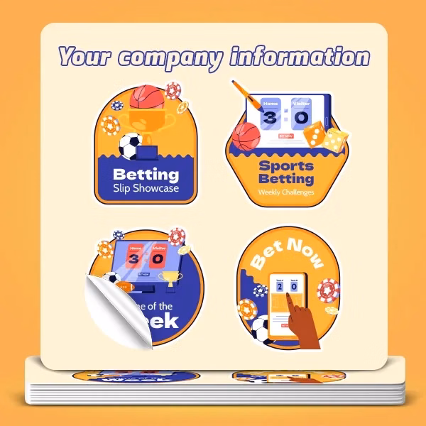 Custom Sticker Sheets (6"x4")