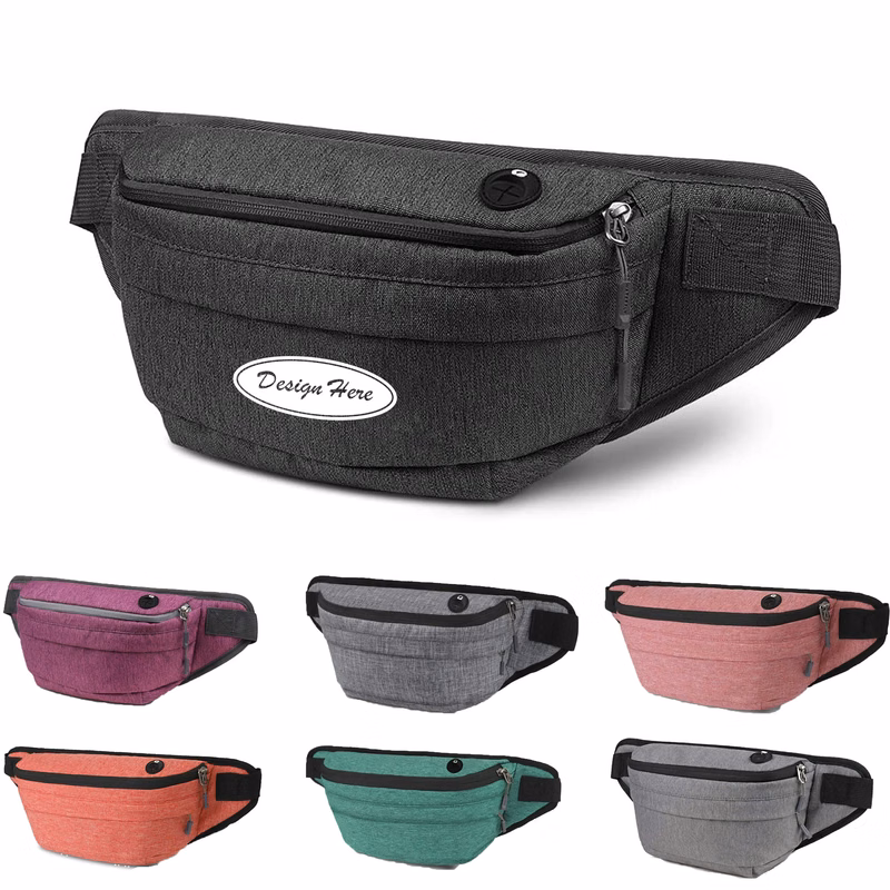 Water-Resistant Fanny Pack for Men and Women, Hiking Waist Bag