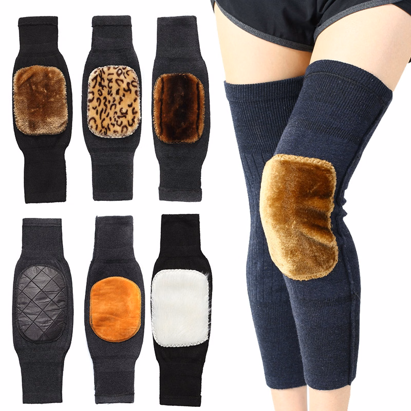 Fleece Knee Pads for Warmth