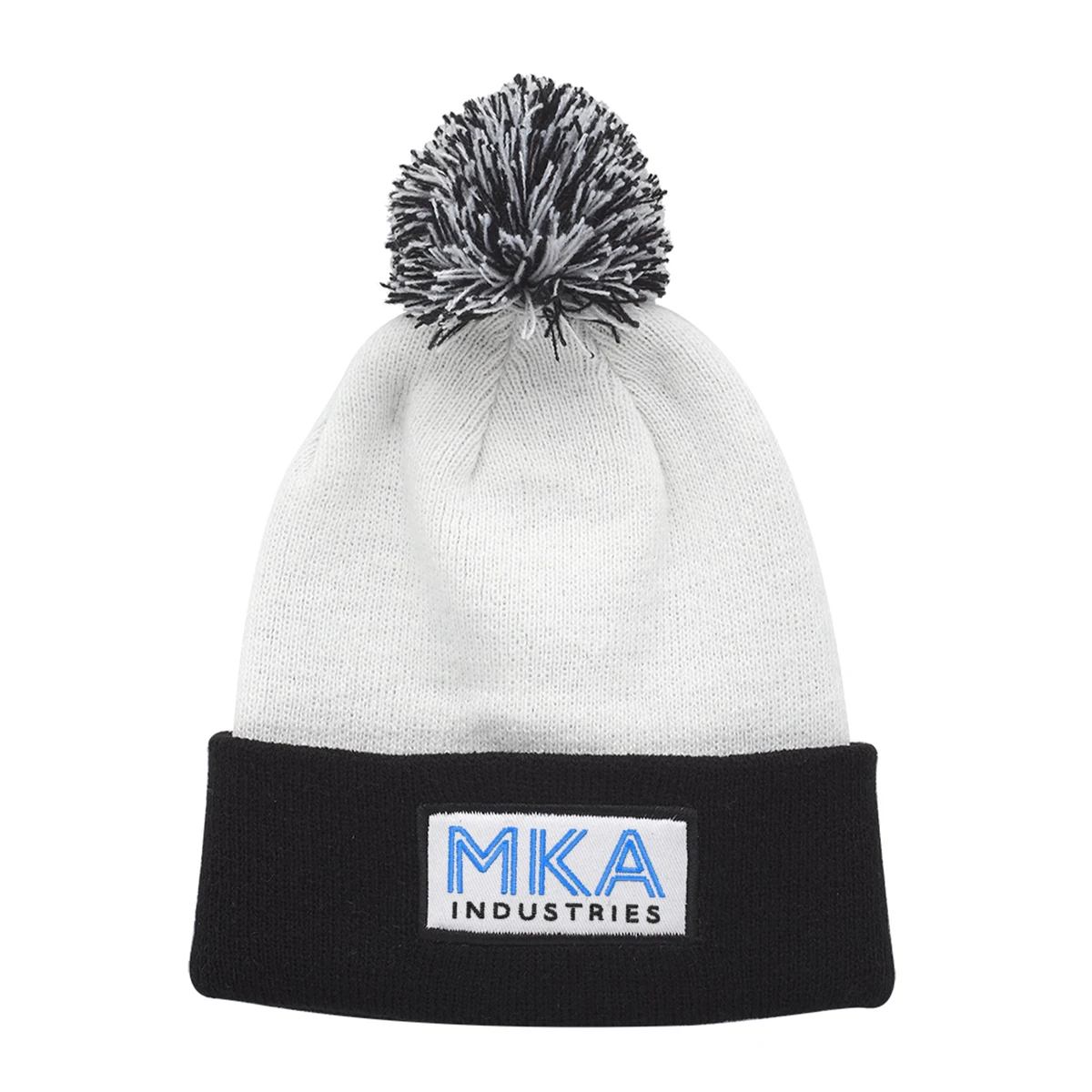 Alpine Pom Beanie (Embroidered) 1