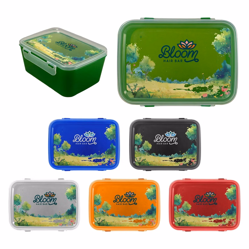 Full Color Snap Lunch Container