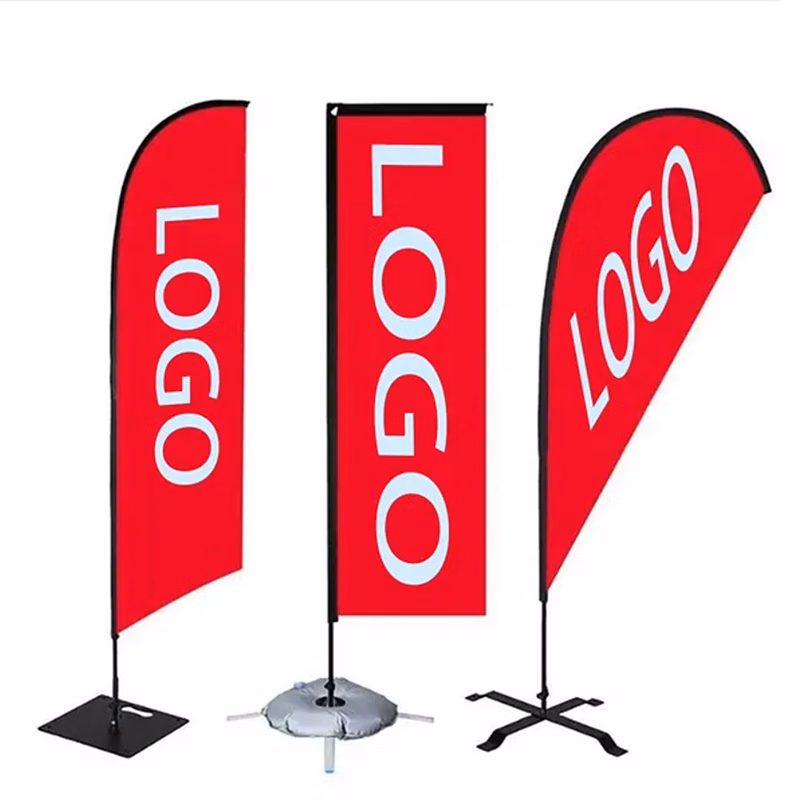 Customized Outdoor Beach Knife Flag Bunting