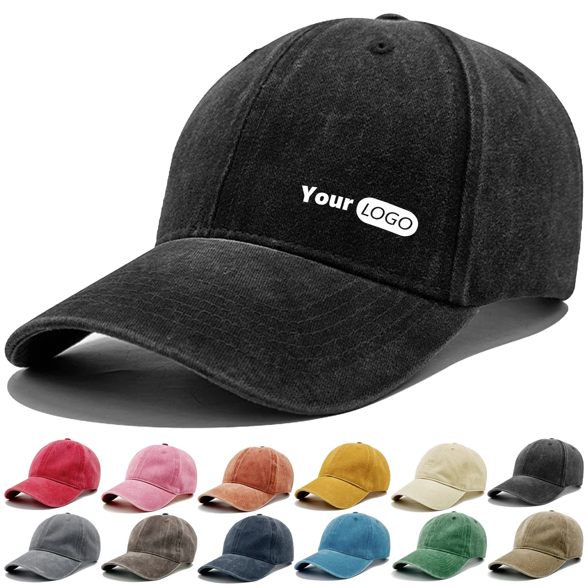 Cotton Sunshade Baseball Cap 1