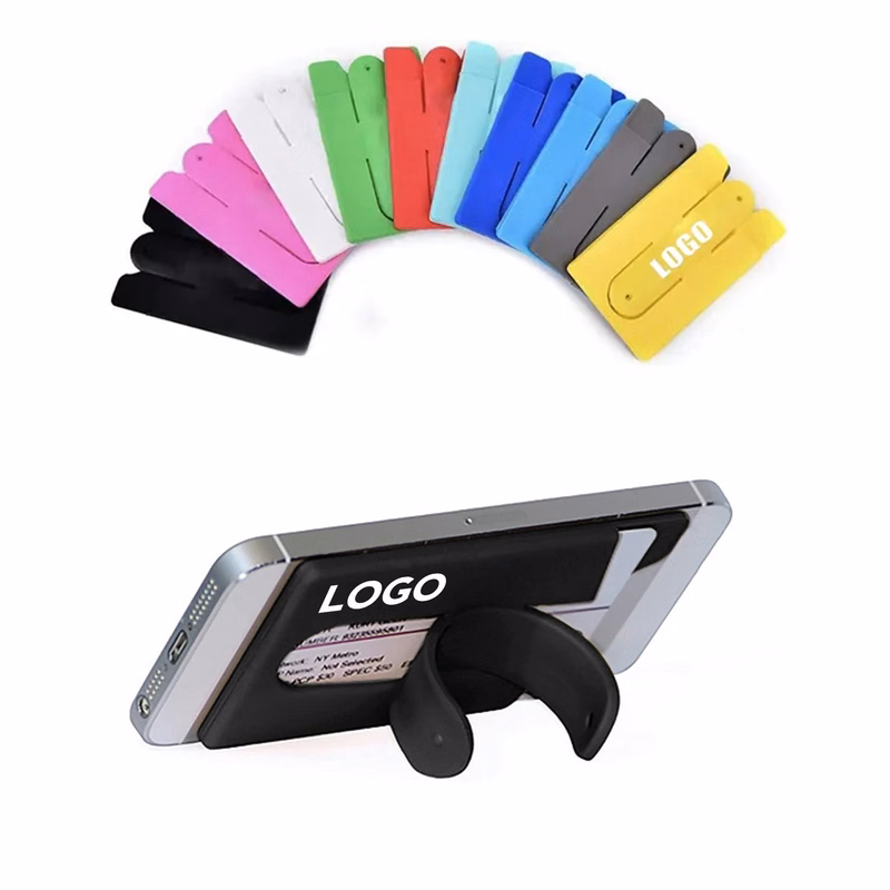Card Holder with Cell Phone Stand