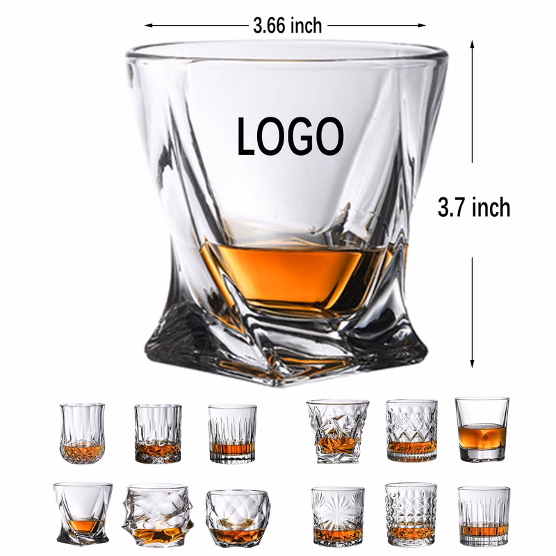 Whiskey Glass 9.47 Oz Drinking Tumbler