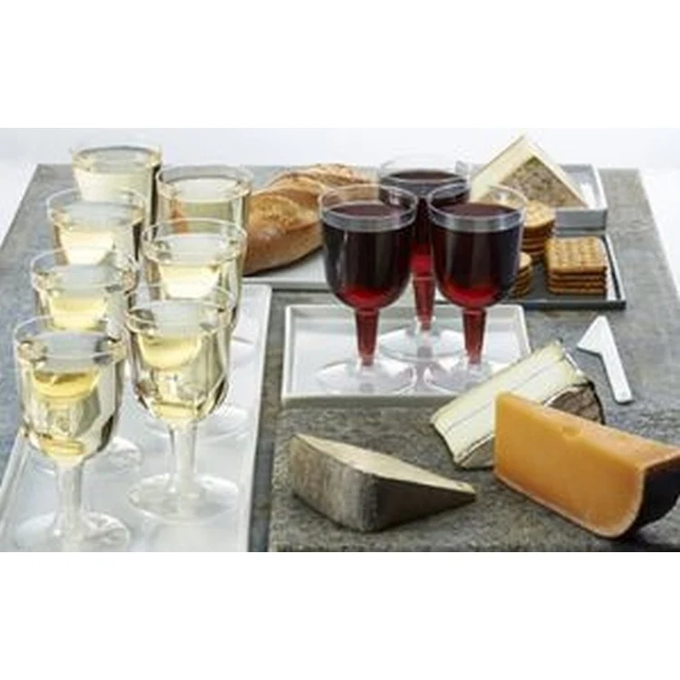Clear 350 Ml Party Essentials Hard Plastic Wine Glass 1