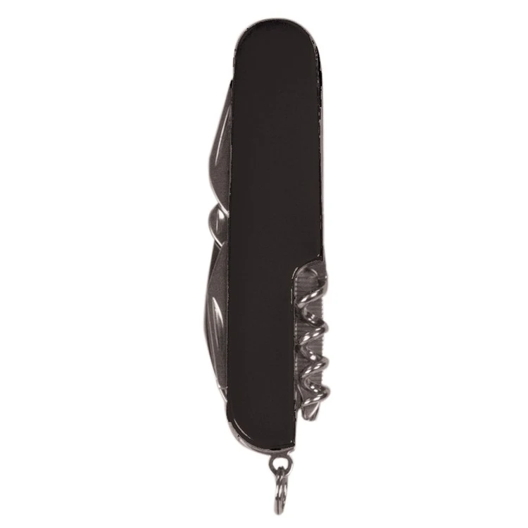 Custom Engraved Black Pocket Knife 1