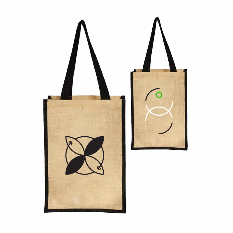 Eco-Friendly Jute Tote with Long Web Handles