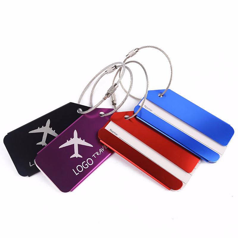 Privacy Luggage Tags Metal ID Bag Tag