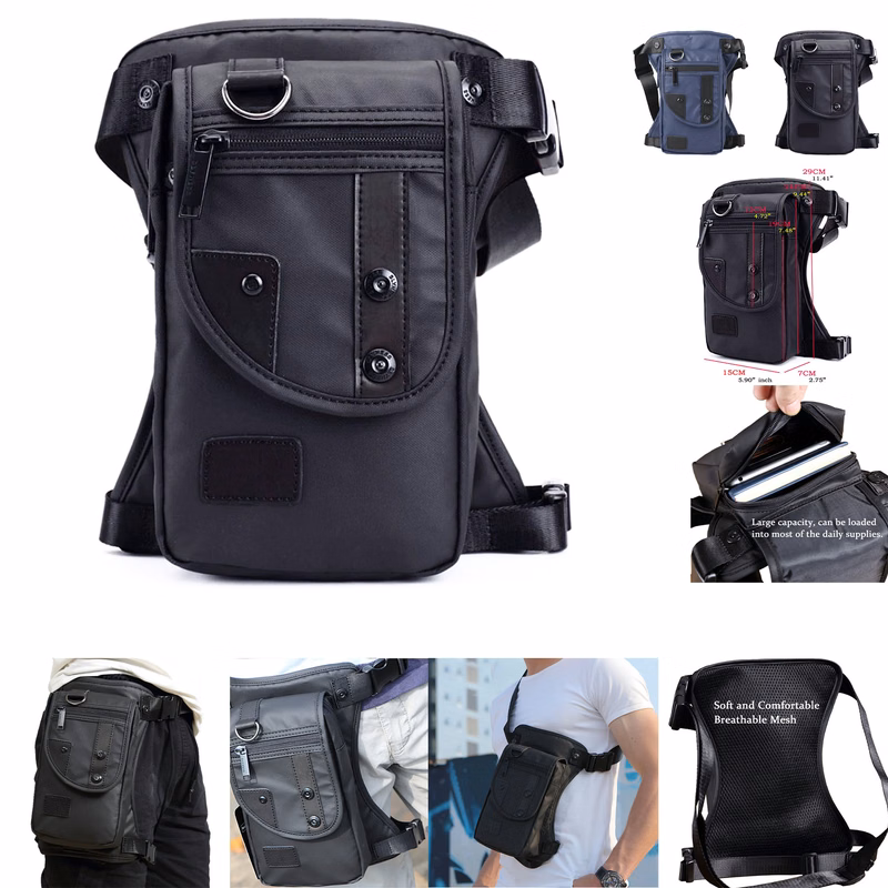 Oxford Leg Bag For Men