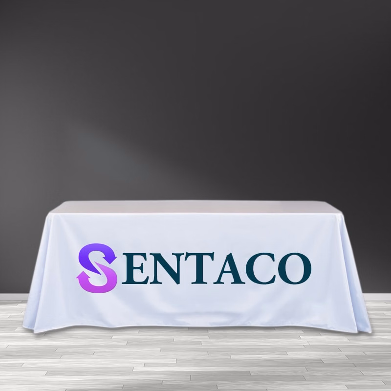6FT Trade Show Table Cover - Full Color Imprint