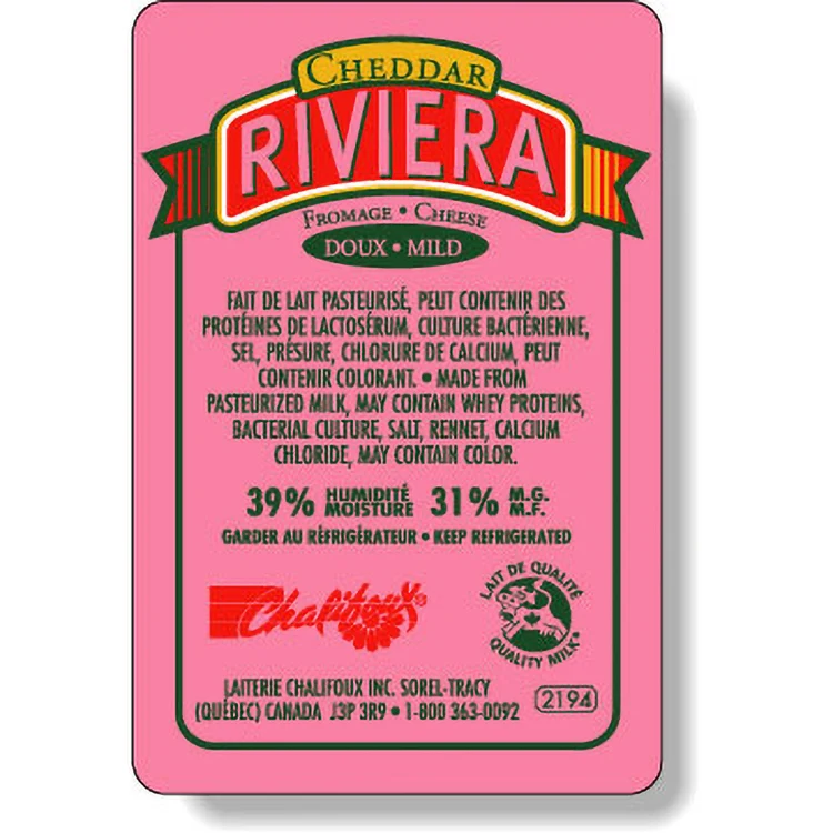 Fluorescent Red Paper Roll Labels Stock Rectangle (2"x3") 1