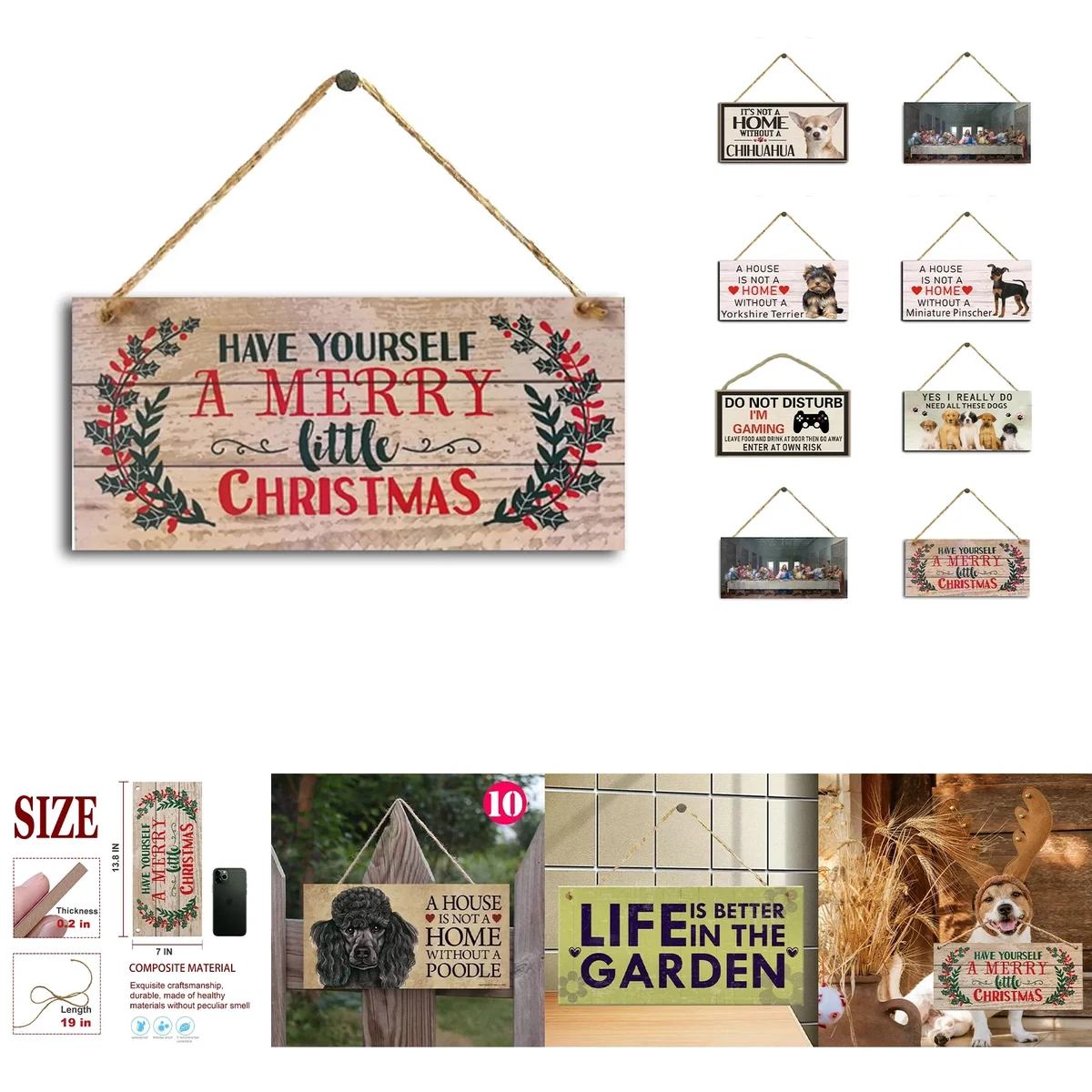 Door Hanging Sign 1