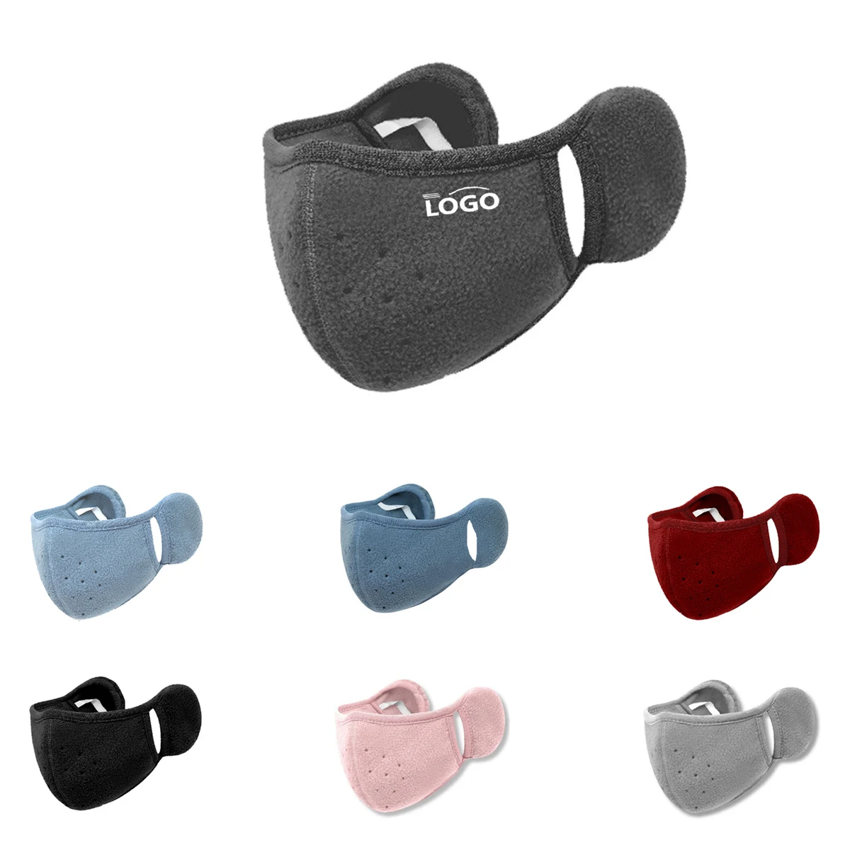 Winter Fleece Ear Face Warmer Breathable 1