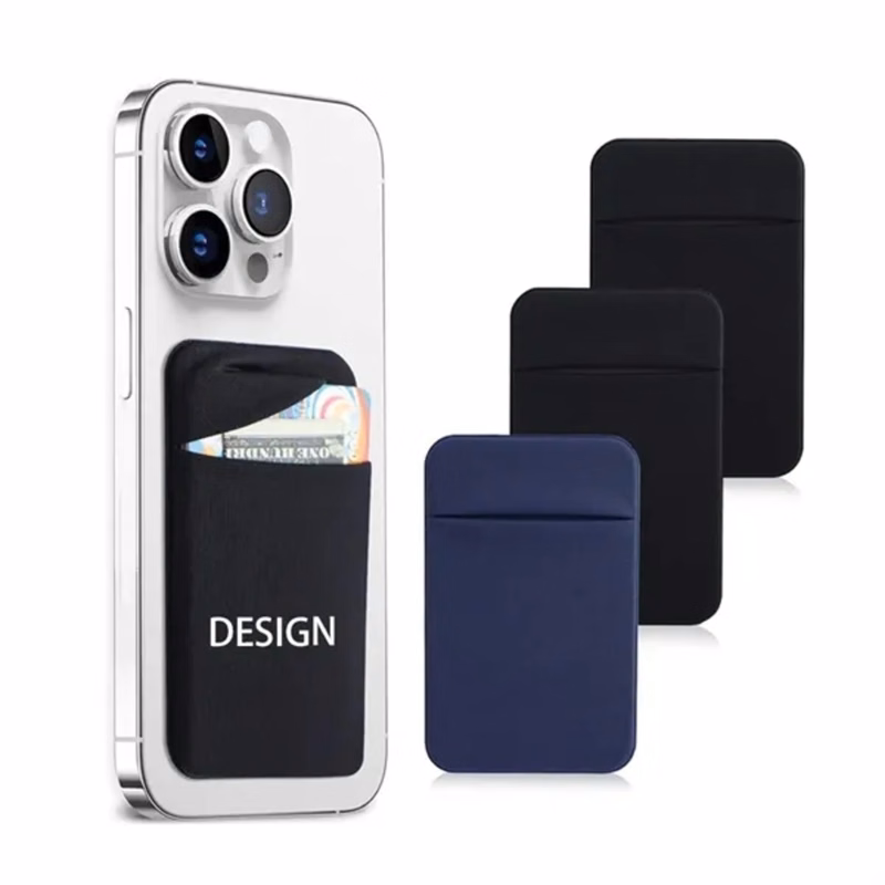 Phone card holder pocket