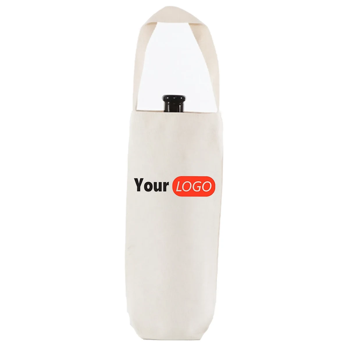 Polyester-Cotton Blend Wine Tote Bag 1
