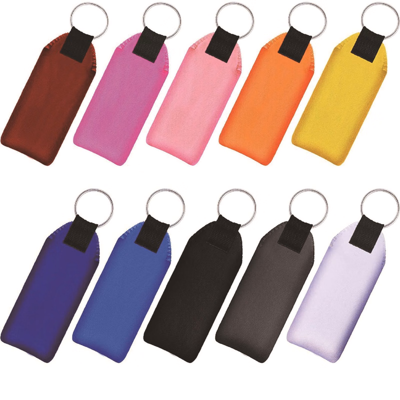 Neoprene Wristlet Keychains Lanyard