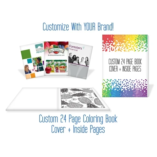 Custom 24 Page Coloring Book 1