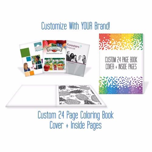 Custom 24 Page Coloring Book