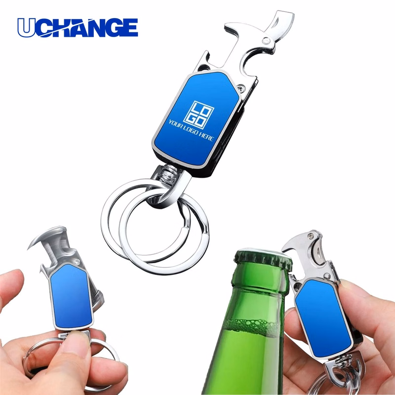 3-in-1 Bottle Opener Keychain