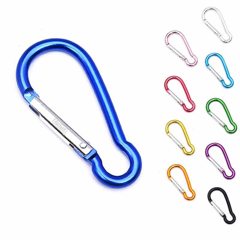2-Inch Mini Aluminum Carabiner for Outdoor