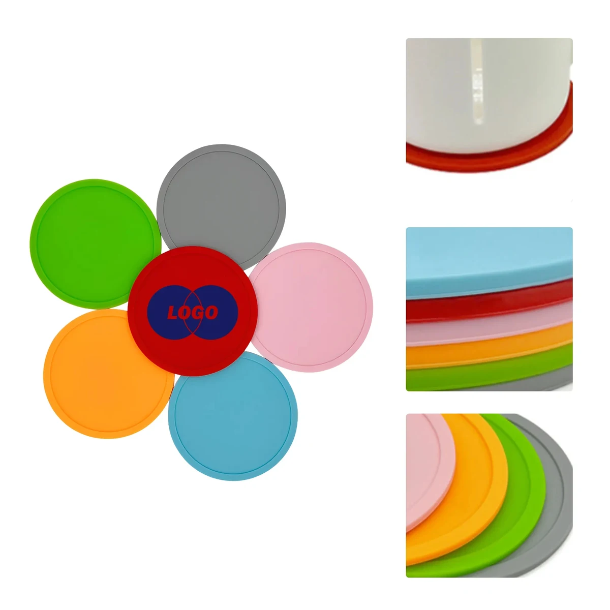 Silicone Waterproof Coaster 1