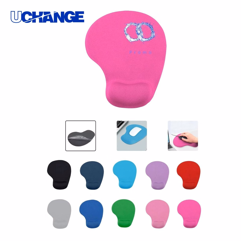 Office Silicone Wrist Rest Mouse Pad Mat for Comfort