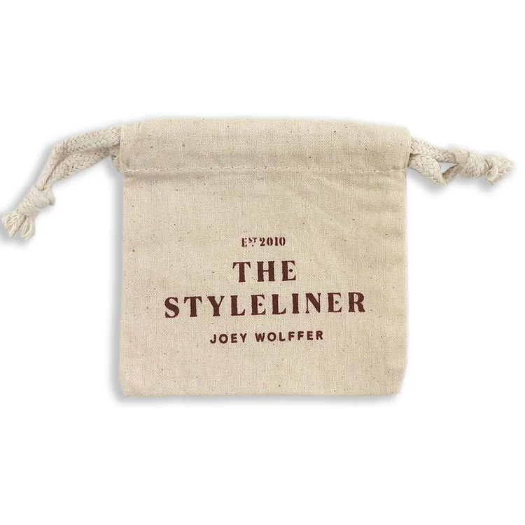 Weedy 100% Natural Cotton Drawstring Bag 4x4" 1