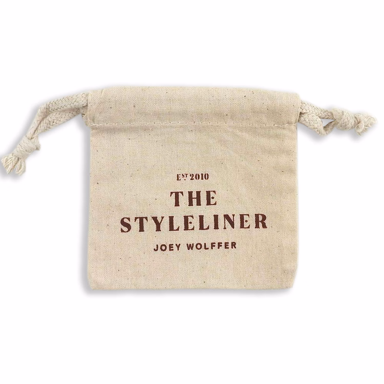 Weedy 100% Natural Cotton Drawstring Bag 4x4"