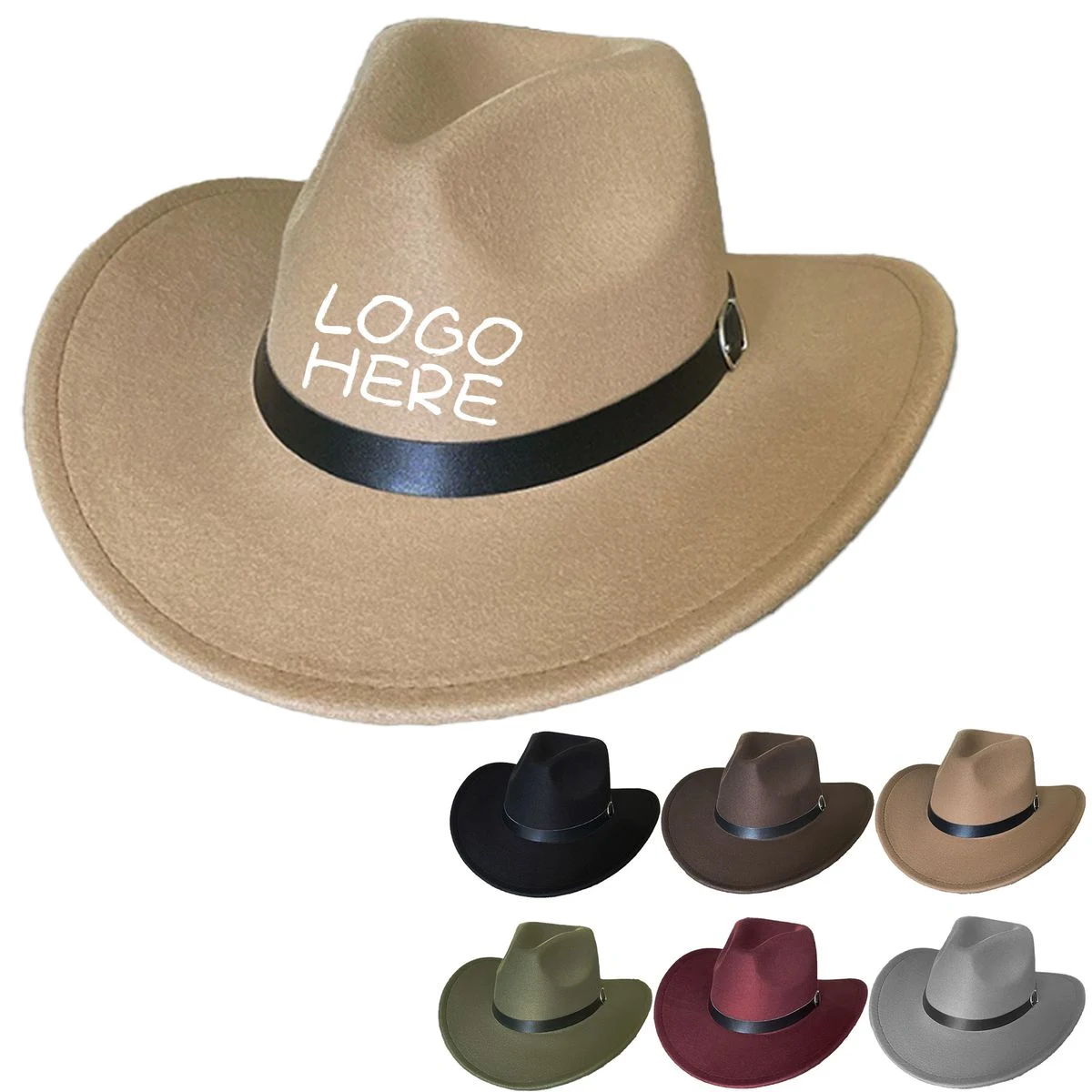 Western Belt Cowboy Hat 1