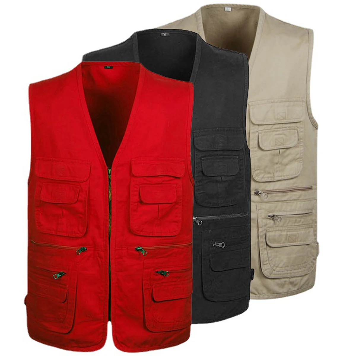Multi-Pockets Vest 1