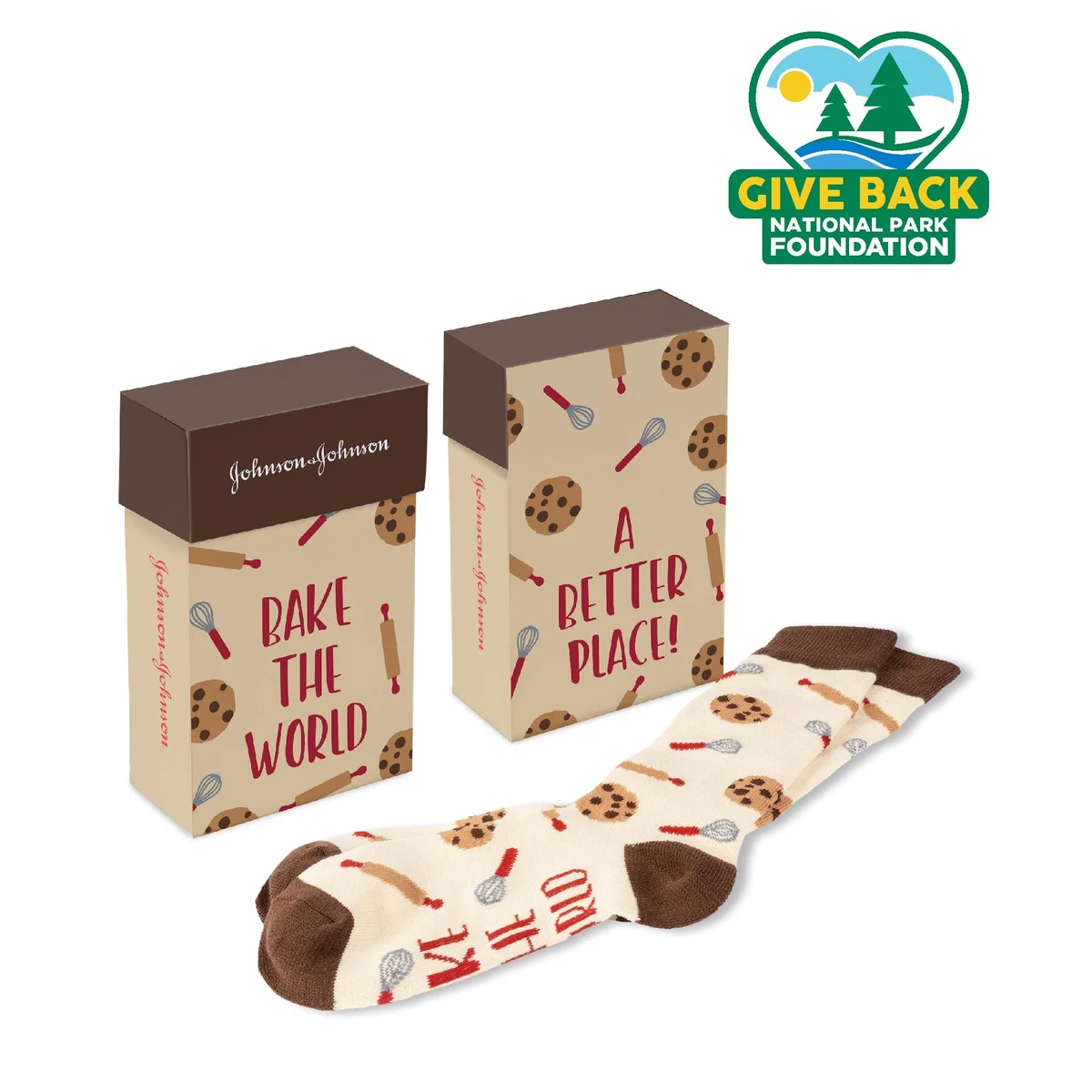 ACE Baking Themed Socks in Custom Flip Top Box 1