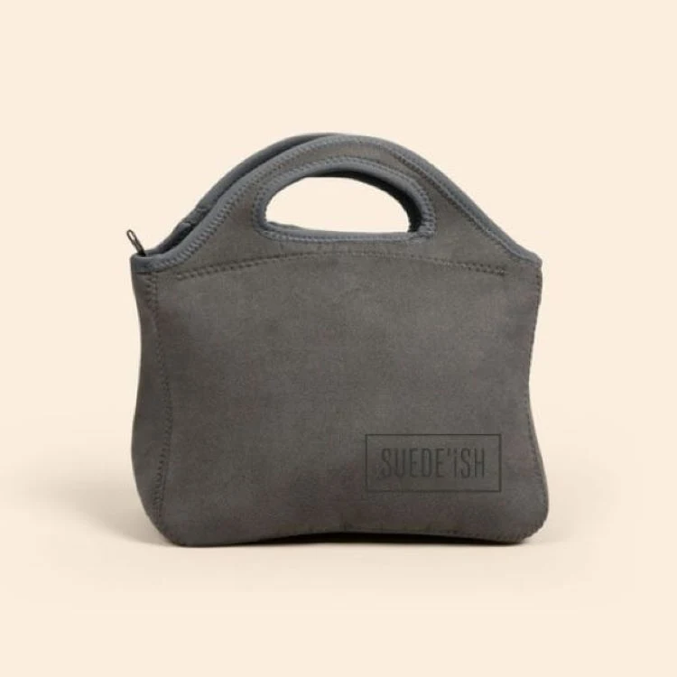 GRAN KLUTCH - SUEDE-ISH NEOPRENE LUNCH BAG 1