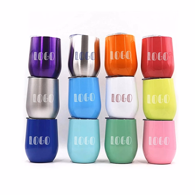 12 oz Stainless Steel Wine Mug