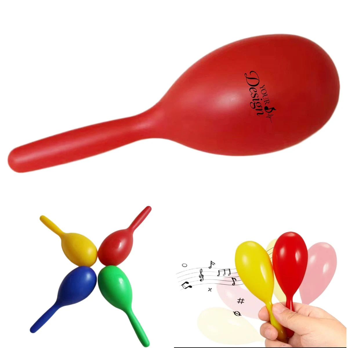 Maracas Kids Rhythm Percussion Musical Instrument 1