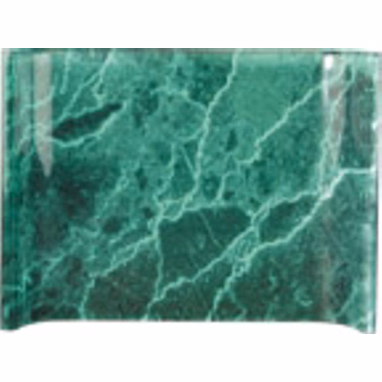 7" x 10" Green Marble Acrylic Crescent Award