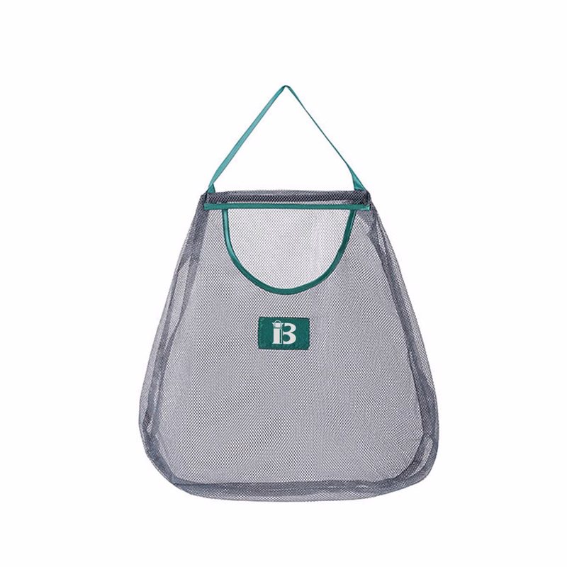 Large Capacity Reusable Hanging Mesh Produce Storage Bag